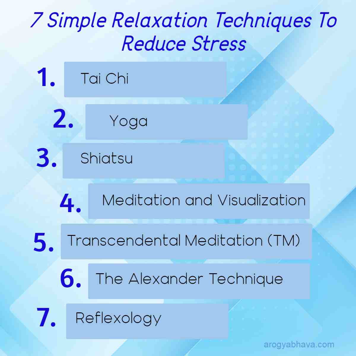 Stress Management: Simple Relaxation Techniques To Reduce Stress