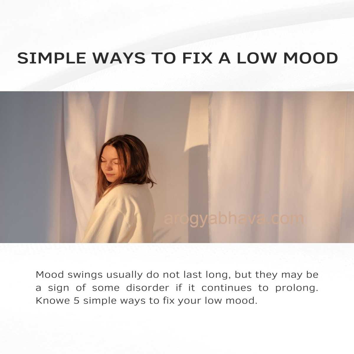 Mastering Your Moods - How To Fix A Low Mood
