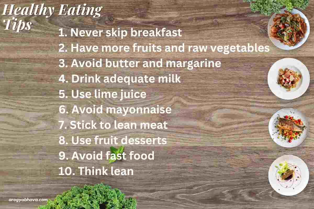 10 Tips for Healthy Eating